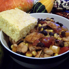 Black Bean and Corn Chicken Chili