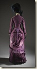 Robe, France, vers 1885 Taffetas de soie 