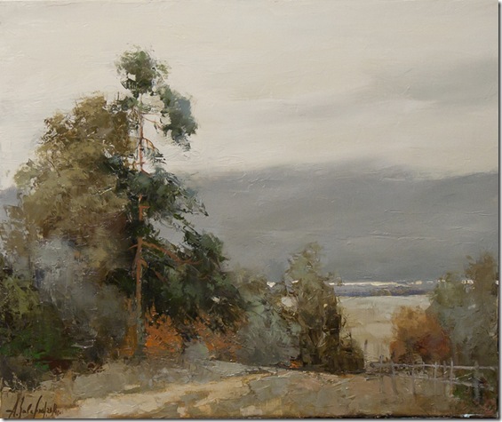 pino en otoño-Alexander-Zavarin-ENKAUSTIKOS pino en otoño-Alexander-Zavarin-ENKAUSTIKOS