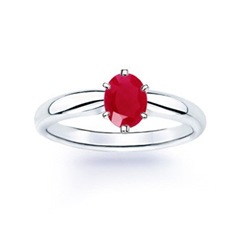 The Classic Oval Solitaire Ring