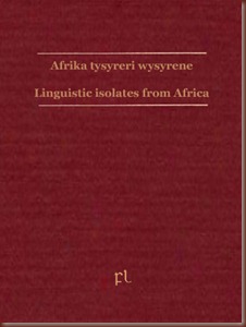 Linguistic isolates from Africa Cover