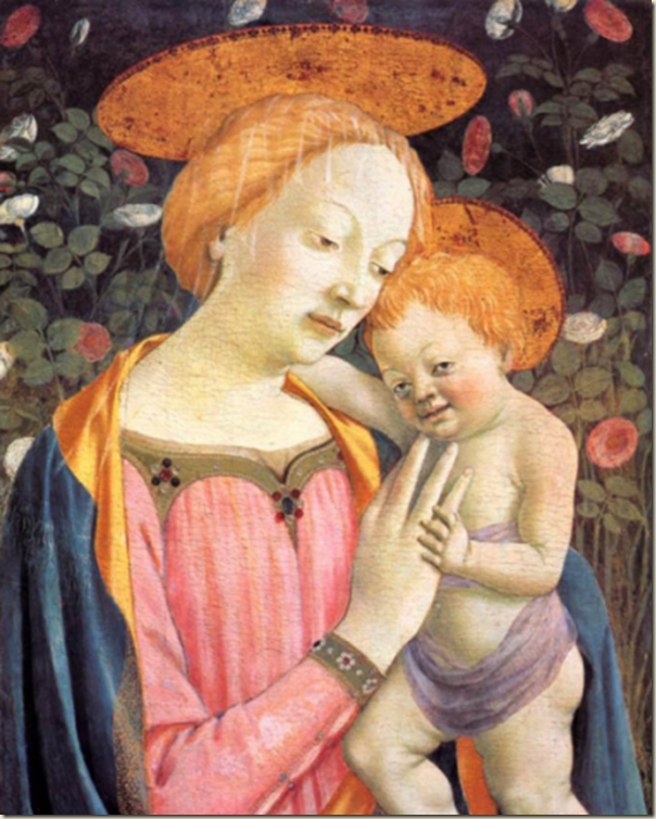 Domenico Veneziano, Madone et enfant Domenico Veneziano, Madone et enfant