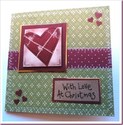 With Love At Chistmas Card With Love At Chistmas Card