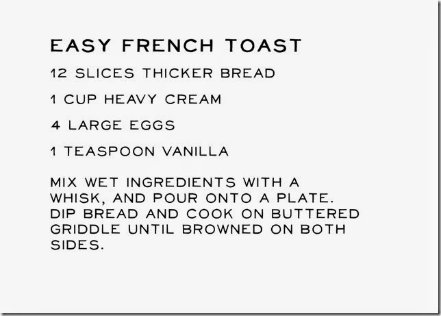 Recipe-French Toast copy