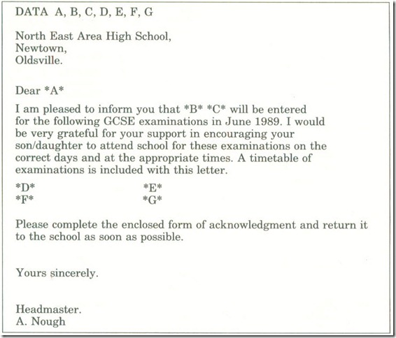 letter letter