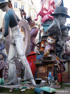 Falla Sueca-Literat Azorín 2012.