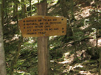 trail sign