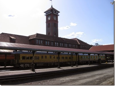 IMG_6105 Union Pacific Business Cars at Union Station in Portland, Oregon on May 9, 2009