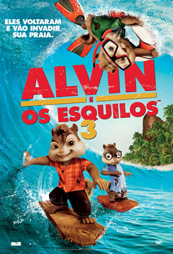 capa Alvin e os Esquilos 3: Naufragados [versão portuguesa]