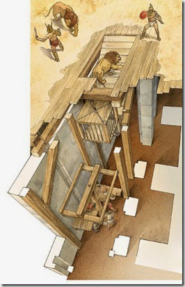 Colosseum-Secrets-animal-entrance-drawing-6 Colosseum-Secrets-animal-entrance-drawing-6