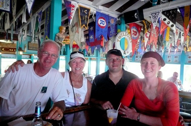 Lunch at Staniel Cay Yacht Club