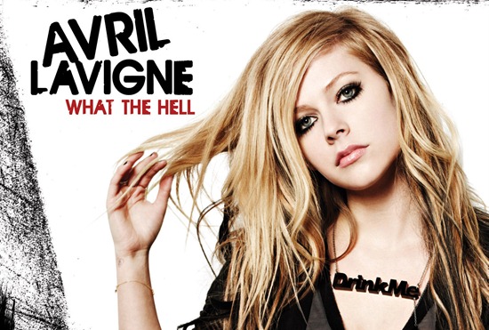Avril Lavigne "What The Hell" single cover