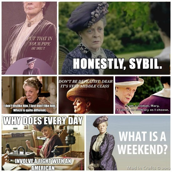 dowager countess for the win