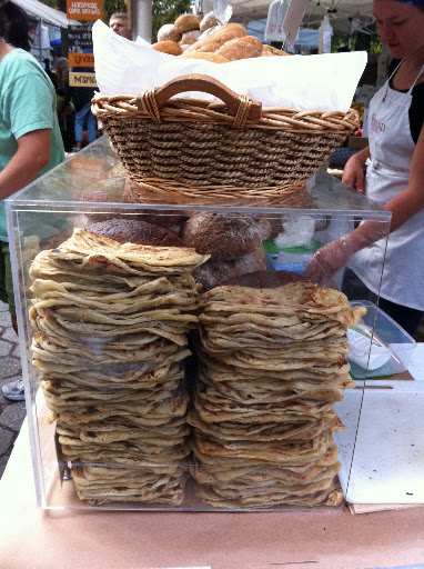 Big stack of m'smens—these will be gone by noon!
