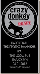DONKEY @ Local 06.01.2012 poster
