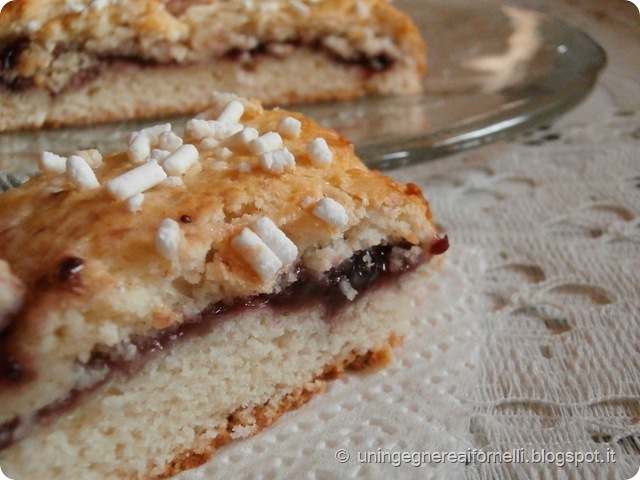 balzone bensone pinza ciambella marmellata emilia romagna modena senza uova senza burro panna cake jam dessert 