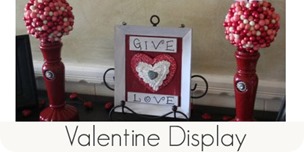 Valentine display