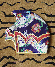 Rigdzin Shamo: Knowledge-holder hat: basic chod hat, but can be used for all forms of ritual in general (see http://tibetancho.com/Teachings.html) Rigdzin Shamo: Knowledge-holder hat: basic chod hat, but can be used for all forms of ritual in general (see http://tibetancho.com/Teachings.html)