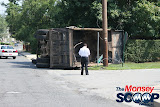 Overturned Truck On Paiken Drive In Spring Valley (Moshe Lichtenstein) - IMG_4451.JPG