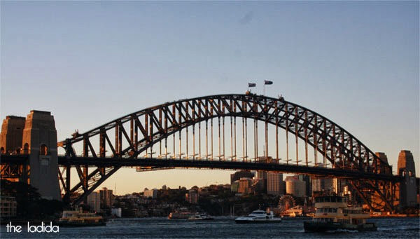Ella Bache Cube-icle Launch in Sydney - Harbour Bridge