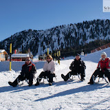 18.01.2010 Rodelm am Speikboden Ahrntal - slittata al monte spico valle aurina