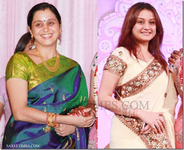 Devayani_Sonia_Agarwal_Sarees Devayani_Sonia_Agarwal_Sarees
