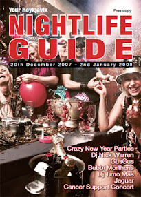 Cover of Joy Of Life's Book Your Reykjavik Nightlife Free Guide 2