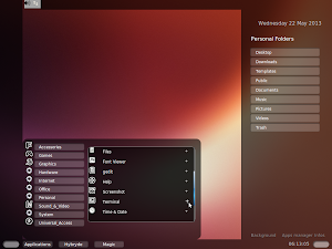 HY-D-V1 Desktop su Ubuntu Linux