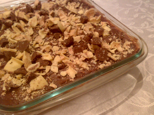 Pavê de bombom Pavê de chocolate