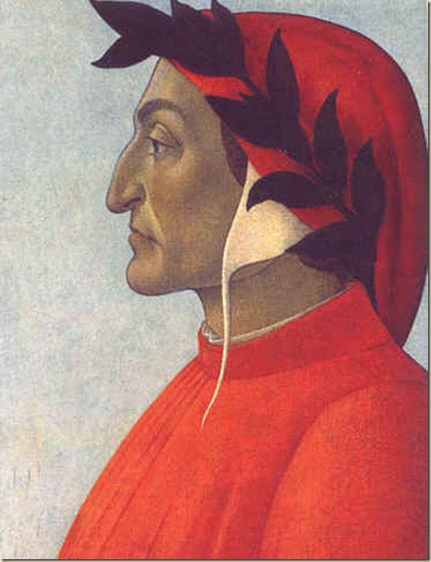 Botticelli, Dante