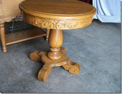 oak table before