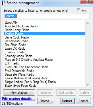 standalone pandora client windows