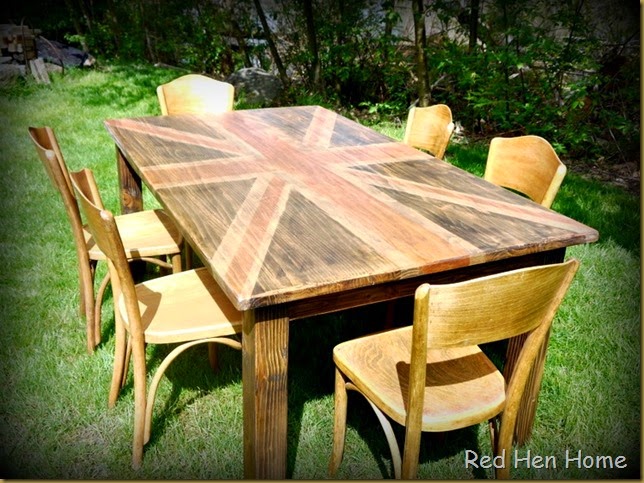 Red Hen Home Union Jack Table 1