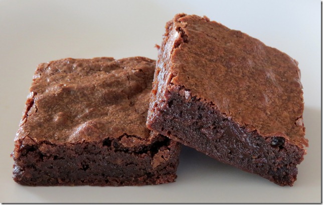 TWD--Best Ever Brownies  (not chilled) 11-19-12