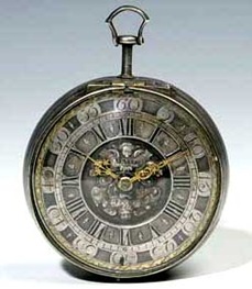 Orologio da tasca Andreas Mahl 1710 chiuso (a cipolla)