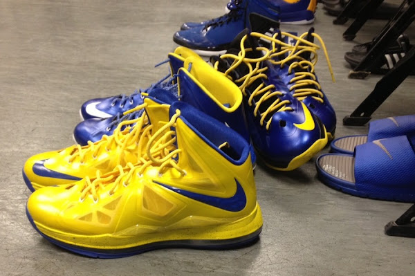 Golden State Warrior Draymond Green8217s LeBron X iD Collection