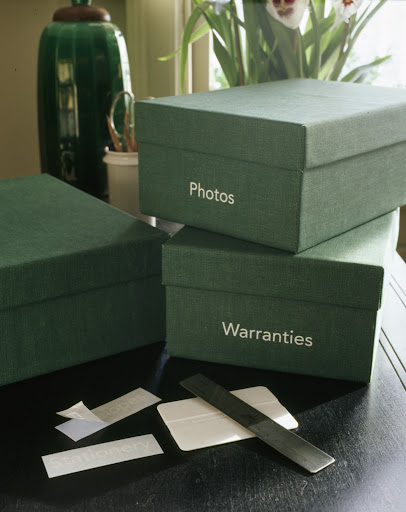 Labeling files and bins is a great way to save time. This way you don't have open up each bin.