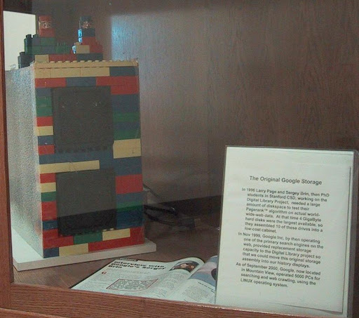 Google Lego Cabinet