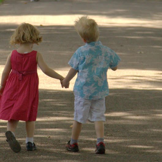 Jack and Sophie at Battersea Park Jack and Sophie at Battersea Park