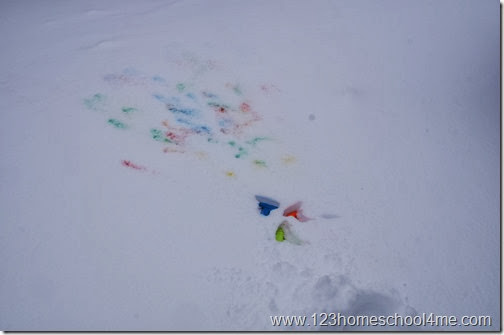 Squirt Gun Snow Play Squirt Gun Snow Play