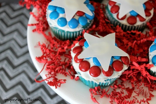 Captain America cupcakes #shop