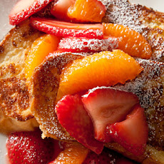 Challah French Toast with Strawberries Recipe