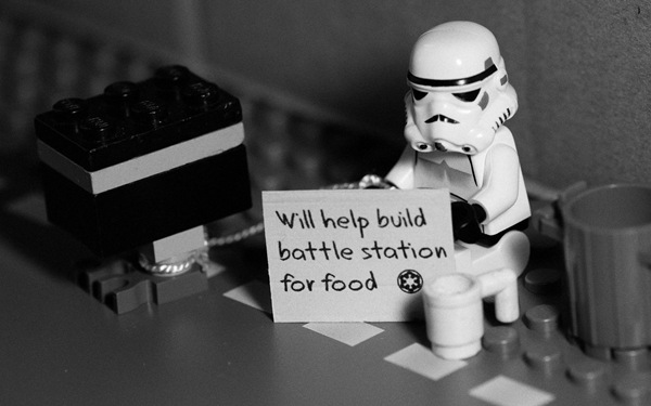 LEGO Stromtrooper will help