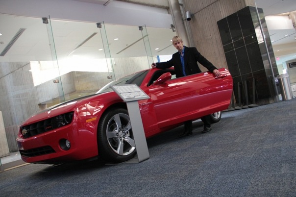 Alex Lesli On The Auto Show, Alex Lesley