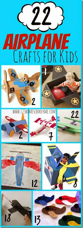 22 Airplane Crafts for Kids - So many super cute plane crafts for toddler, preschool, kindergarten and elementary age kids. Perfect for letter a, before a family vacation, and more. 22 Airplane Crafts for Kids - So many super cute plane crafts for toddler, preschool, kindergarten and elementary age kids. Perfect for letter a, before a family vacation, and more.