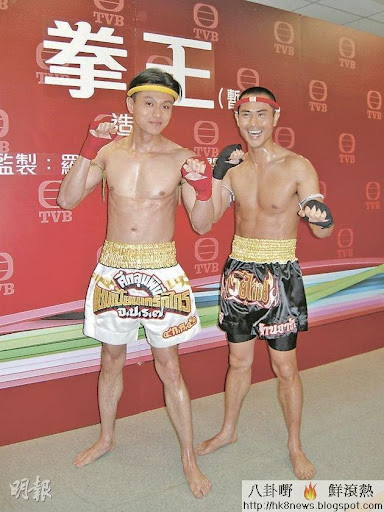 《拳王》鄭嘉穎與黃浩然硬橋硬馬是無綫劇第2季主打。