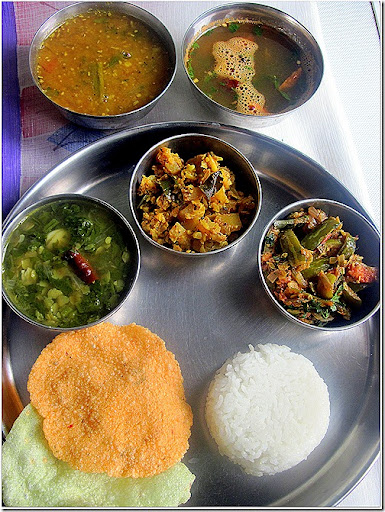 Andhra Thali Recipe