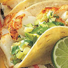 Fish Tacos with Summer Salsa