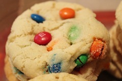 M&M Sugar Cookies