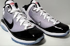 Nike LeBron VII (7) P.S. 408758 101 White/Black Sport Red nike lebron 7 ps gr pop white black blue 3 02 Nike LeBron VII (7) P.S. 408758 101 White/Black Sport Red